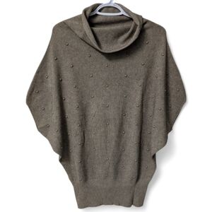 TALCO Cape Pancho Sweater Angora Blend